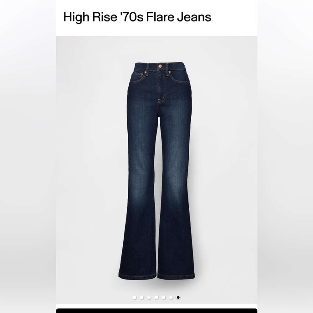 GAP Dark Blue Flare Women's Jeans size 30 Tall